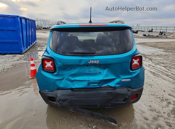 ZACNJABB1KPK92095 2019 JEEP RENEGADE Blue Вид ззаду