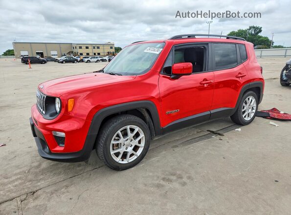 ZACNJABB1LPL72224 2020 JEEP RENEGADE Red Front left