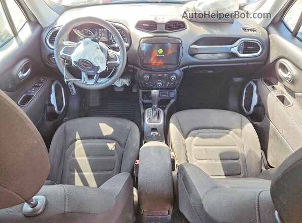 ZACNJABB2KPK85771 2019 JEEP RENEGADE Silver Вид панелі приладів