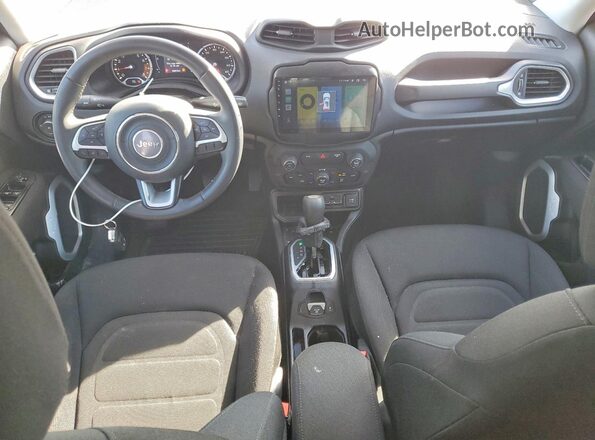 ZACNJABB2KPK92946 2019 JEEP RENEGADE Red Dashboard view
