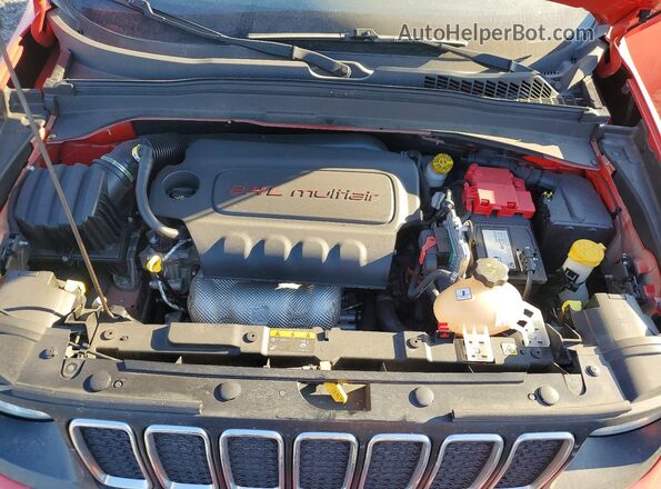 ZACNJABB2KPK92946 2019 JEEP RENEGADE Red Rear interior view
