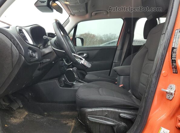 ZACNJABB2LPL12226 2020 JEEP RENEGADE Orange წინა სალონის ხედი