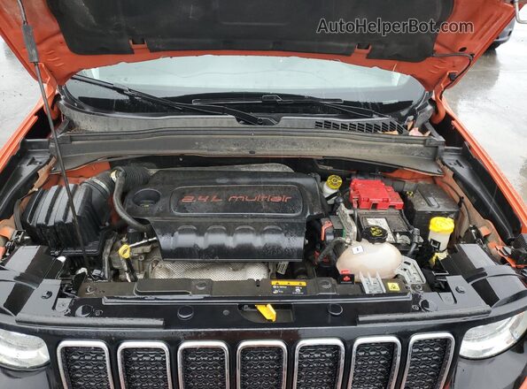 ZACNJABB2LPL12226 2020 JEEP RENEGADE Orange ძრავის განყოფილების ხედი