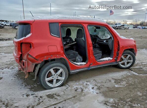 ZACNJABB3KPK04454 2019 JEEP RENEGADE Красный Задняя правая четверть