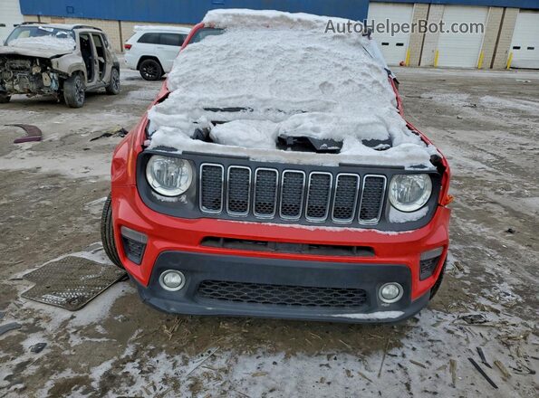 ZACNJABB3KPK04454 2019 JEEP RENEGADE Красный Вид спереди