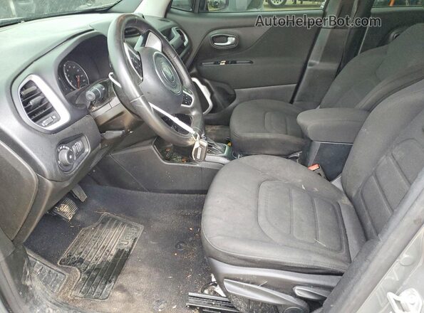 ZACNJABB4LPL50623 2020 JEEP RENEGADE Gray Вид салону спереду