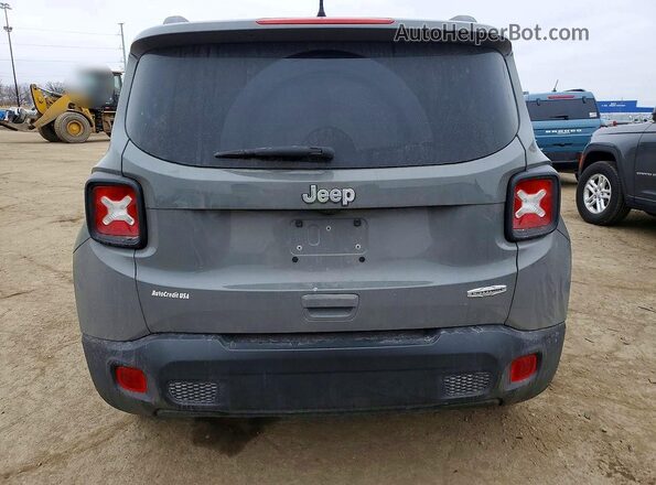ZACNJABB4LPL50623 2020 JEEP RENEGADE Gray Вид ззаду