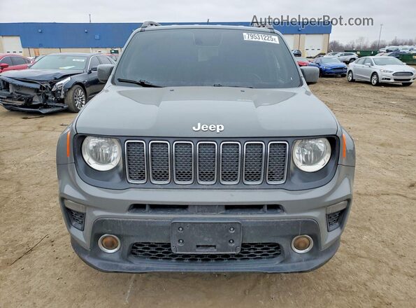 ZACNJABB4LPL50623 2020 JEEP RENEGADE Gray Вид спереду