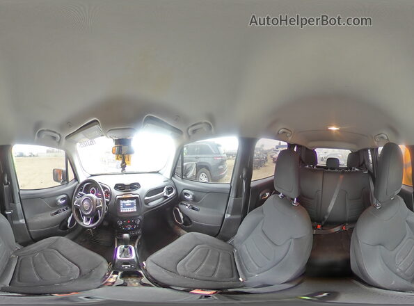 ZACNJABB4LPL50623 2020 JEEP RENEGADE Gray Панорамний вид салону 360°