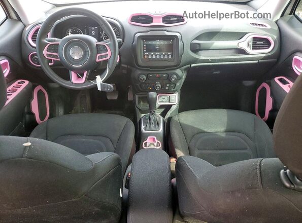 ZACNJABB6LPL78830 2020 JEEP RENEGADE White Dashboard view