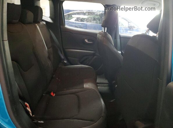 ZACNJABB7LPL84510 2020 JEEP RENEGADE Teal Widok tylnych siedzeń