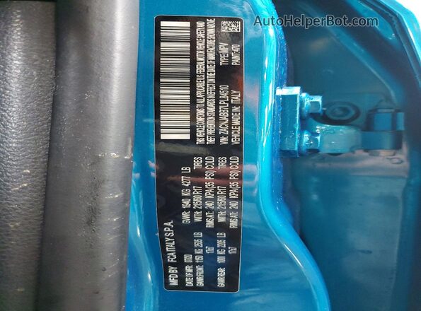 ZACNJABB7LPL84510 2020 JEEP RENEGADE Teal Widok komory silnika