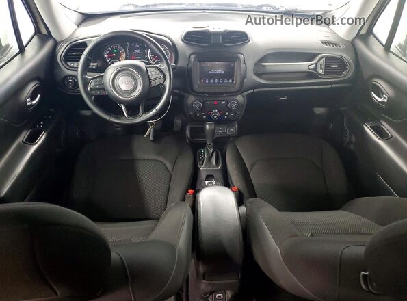 ZACNJABB8LPL91935 2020 JEEP RENEGADE Белый Вид панели приборов