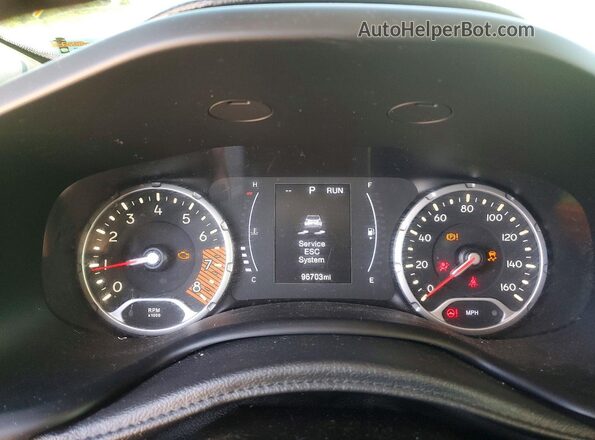 ZACNJABB9LPL43117 2020 JEEP RENEGADE Silver Widok zestawu wskaźników