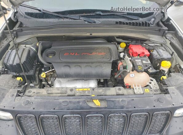 ZACNJABB9LPL43117 2020 JEEP RENEGADE Silver Widok komory silnika