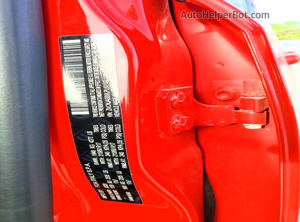 ZACNJABB9LPL60192 2020 JEEP RENEGADE Red Widok naklejki z numerem VIN