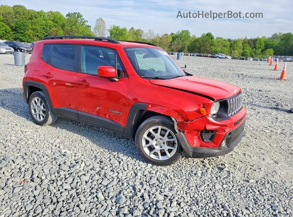 ZACNJABB9LPL60192 2020 JEEP RENEGADE Red Przód prawy