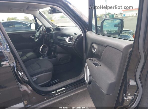 ZACNJABBXLPL31168 2020 JEEP RENEGADE Black Widok wnętrza z przodu
