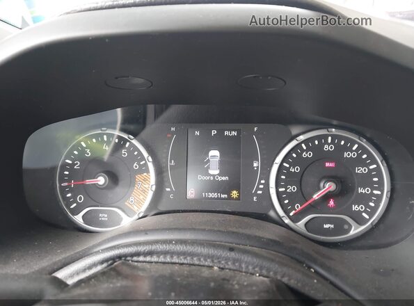 ZACNJABBXLPL40596 2020 JEEP RENEGADE White Вид задніх сидінь