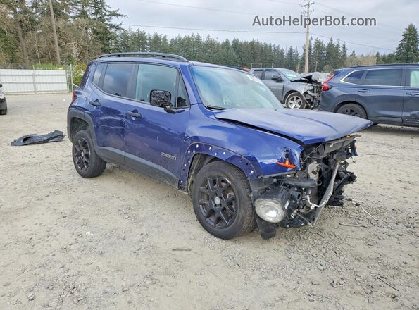 ZACNJBAB1KPK79287 2019 JEEP RENEGADE Blue Delantero derecho