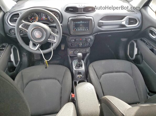 ZACNJBAB1KPK79287 2019 JEEP RENEGADE Blue Vista del salpicadero