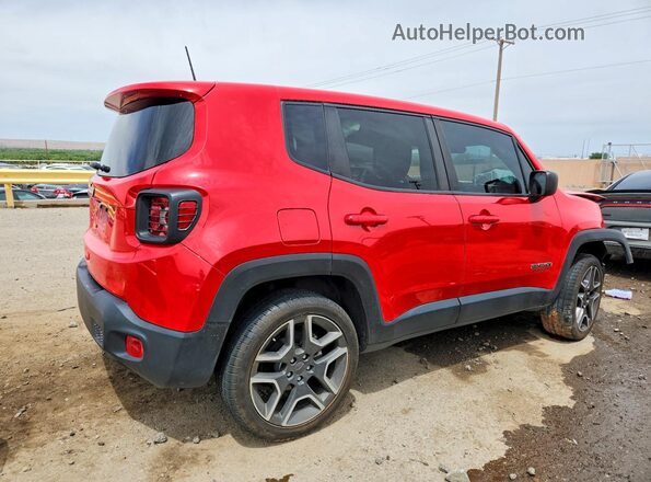 ZACNJBAB2LPL76502 2020 JEEP RENEGADE Красный Задняя правая четверть