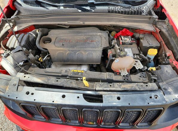 ZACNJBAB2LPL76502 2020 JEEP RENEGADE Красный Вид подкапотного пространства