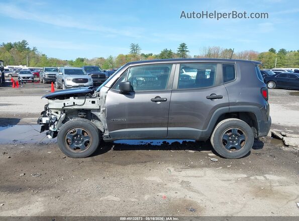 ZACNJBAB3KPJ73522 2019 JEEP RENEGADE Gray 