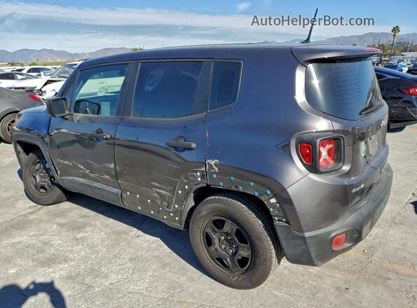 ZACNJBAB5KPJ76258 2019 JEEP RENEGADE Gray უკანა მარცხენა