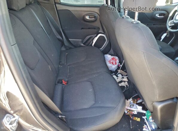 ZACNJBAB5KPJ76258 2019 JEEP RENEGADE Gray უკანა სალონის ხედი