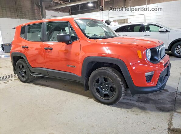 ZACNJBAB5LPL22403 2020 JEEP RENEGADE Orange Front right