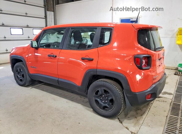 ZACNJBAB5LPL22403 2020 JEEP RENEGADE Orange Rear left