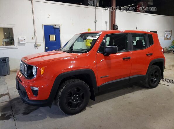 ZACNJBAB5LPL22403 2020 JEEP RENEGADE Orange Front left