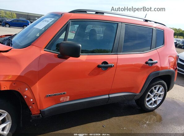 ZACNJBAB8KPK61076 2019 JEEP RENEGADE Оранжевый Панорамный вид салона 360°