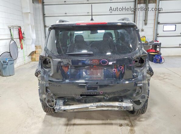 ZACNJBAB9LPL72639 2020 JEEP RENEGADE Черный Вид сзади