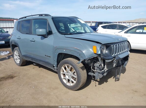 ZACNJBABXKPJ73906 2019 JEEP RENEGADE Light Blue Przód prawy