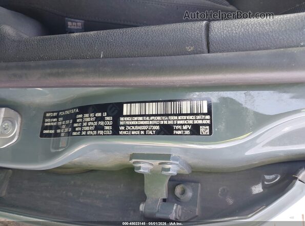 ZACNJBABXKPJ73906 2019 JEEP RENEGADE Light Blue Widok komory silnika