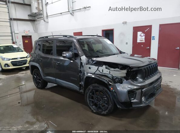 ZACNJBB18KPK46048 2019 JEEP RENEGADE Серый Передняя правая четверть