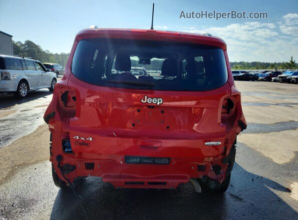 ZACNJBB18LPL10025 2020 JEEP RENEGADE Red Vista trasera