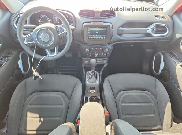 ZACNJBB18LPL10025 2020 JEEP RENEGADE Red Vista del salpicadero