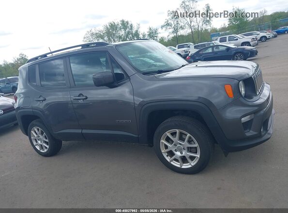 ZACNJBBB0LPM00438 2020 JEEP RENEGADE Gray Widok wnętrza z tyłu