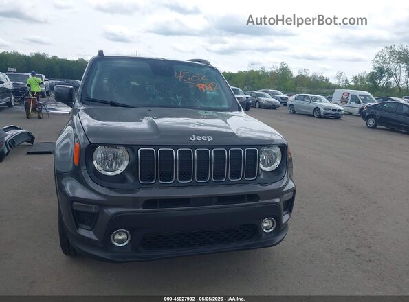 ZACNJBBB0LPM00438 2020 JEEP RENEGADE Gray Widok zestawu wskaźników