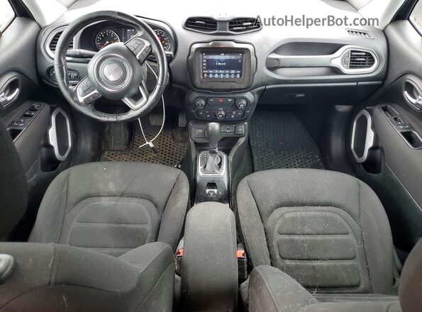 ZACNJBBB1LPL61651 2020 JEEP RENEGADE Black წინა პანელის ხედი