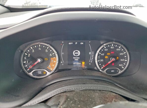 ZACNJBBB1LPL61651 2020 JEEP RENEGADE Black ხელსაწყოთა პანელის ხედი