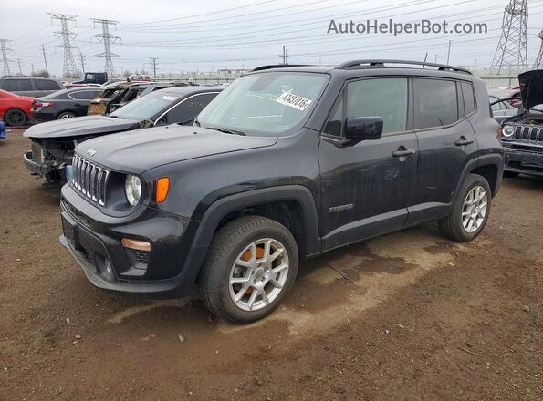 ZACNJBBB1LPL61651 2020 JEEP RENEGADE Black წინა მარცხენა ხედი სამი მეოთხედიდან