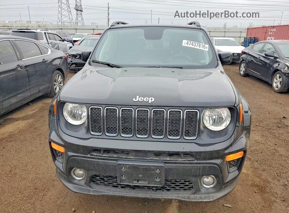 ZACNJBBB1LPL61651 2020 JEEP RENEGADE Black წინა ხედი