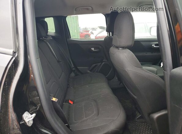 ZACNJBBB1LPL61651 2020 JEEP RENEGADE Black უკანა სავარძლების ხედი