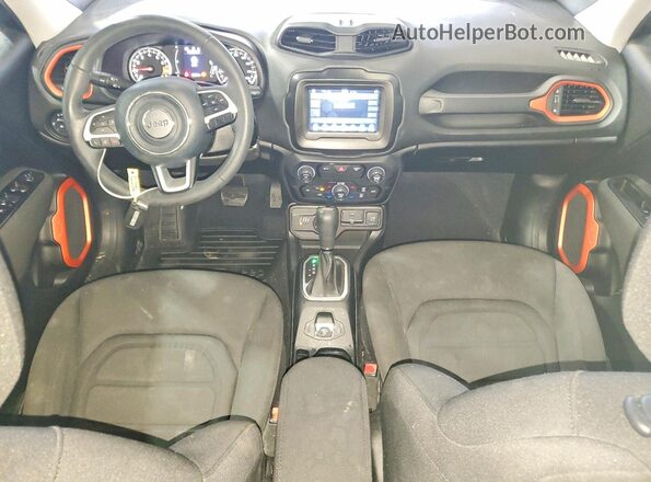 ZACNJBBB1LPL72956 2020 JEEP RENEGADE Black Widok deski rozdzielczej
