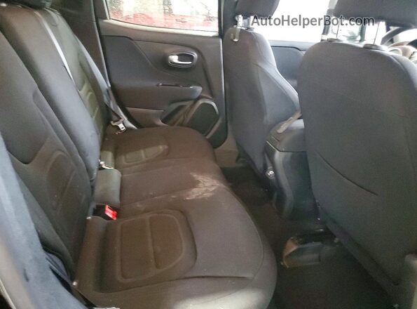 ZACNJBBB1LPL72956 2020 JEEP RENEGADE Black Widok wnętrza z tyłu