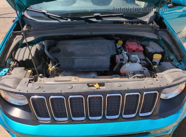 ZACNJBBB1LPL86257 2020 JEEP RENEGADE Green Սալոնի հետևի տեսք